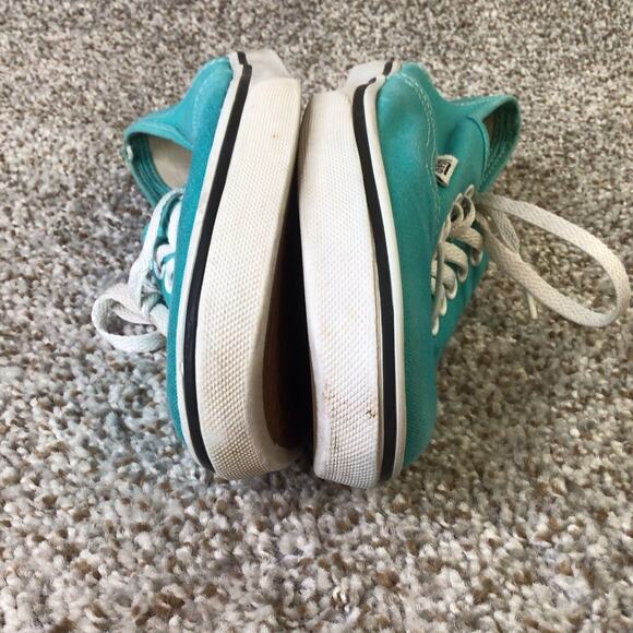 Vans sneakers women's size 8 Turquoise Blue - Picture 15 of 15